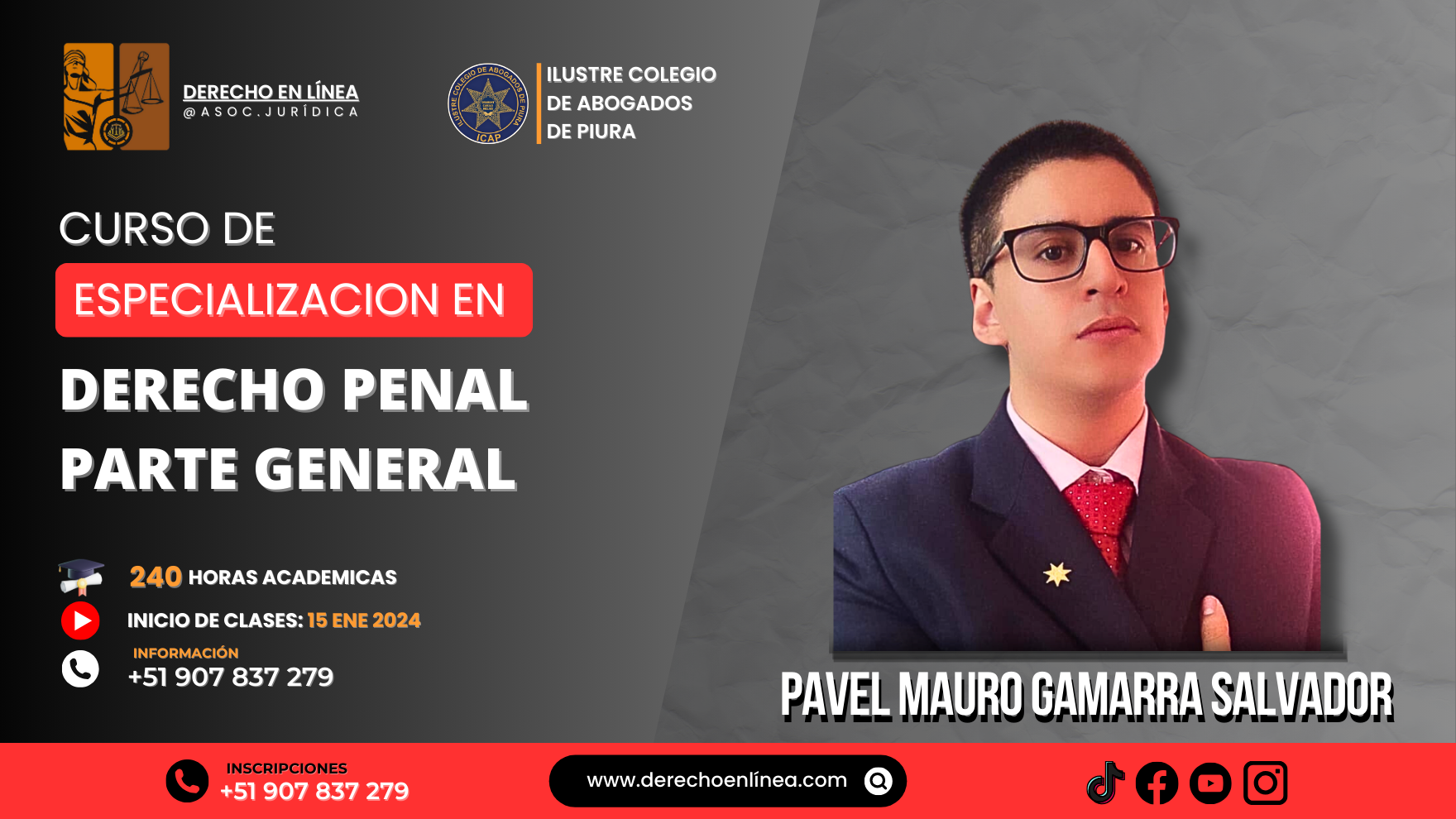 CURSO DE ESPECIALIZACION EN DERECHO PENAL PARTE GENERAL