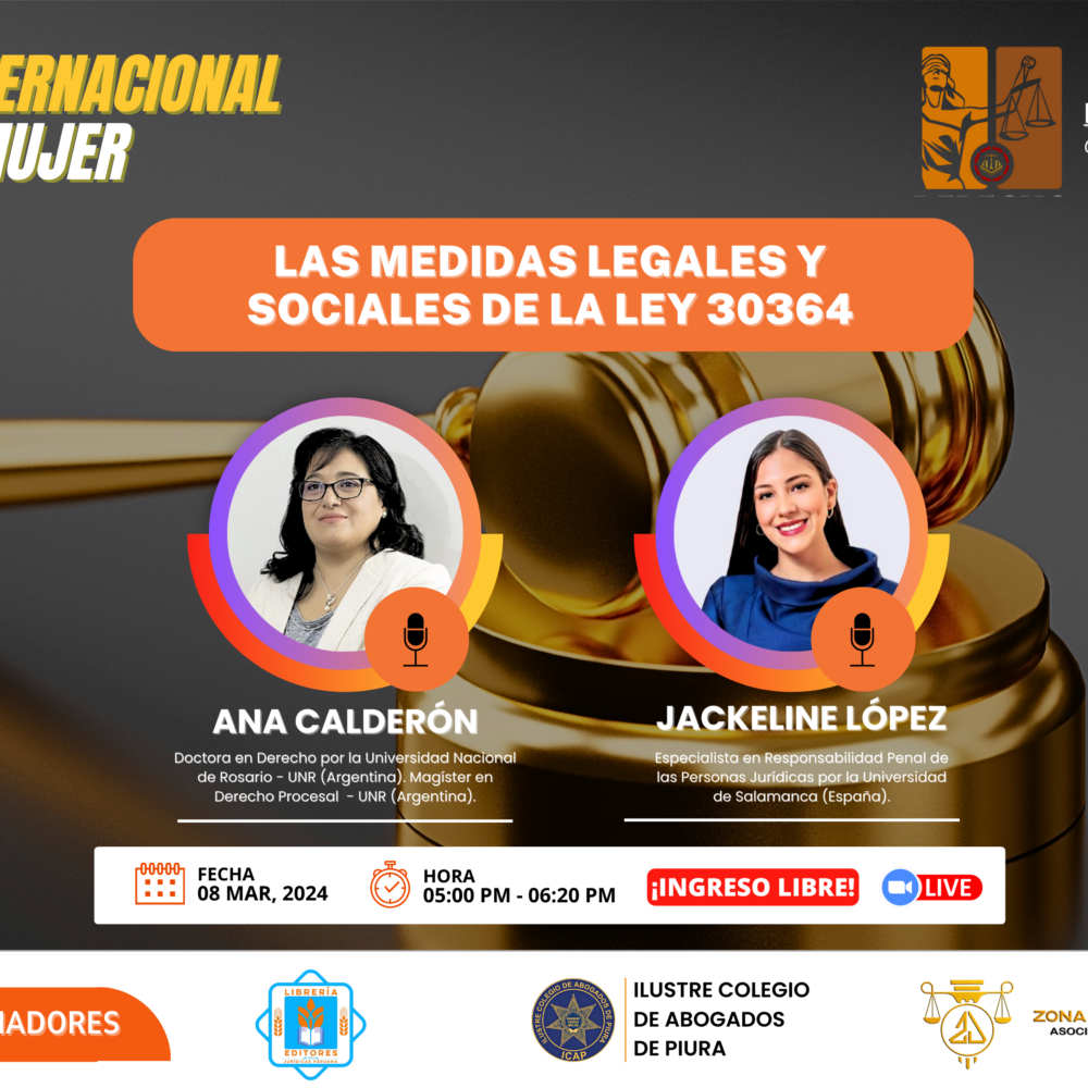 Medidas Legales y Sociales de la Ley 30364