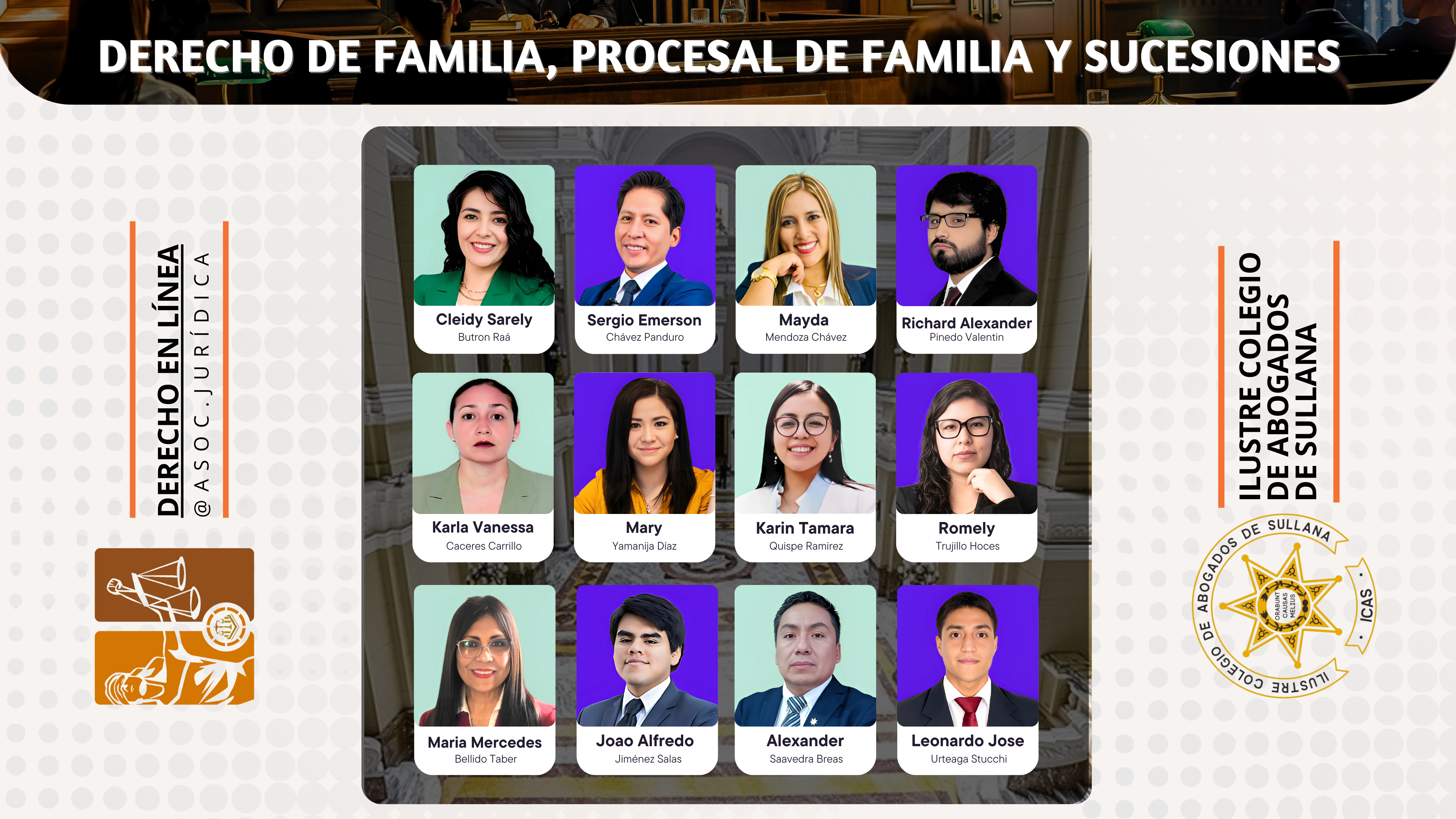 Diplomado Especializado, Derecho de Familia, Procesal de Familia y Sucesiones