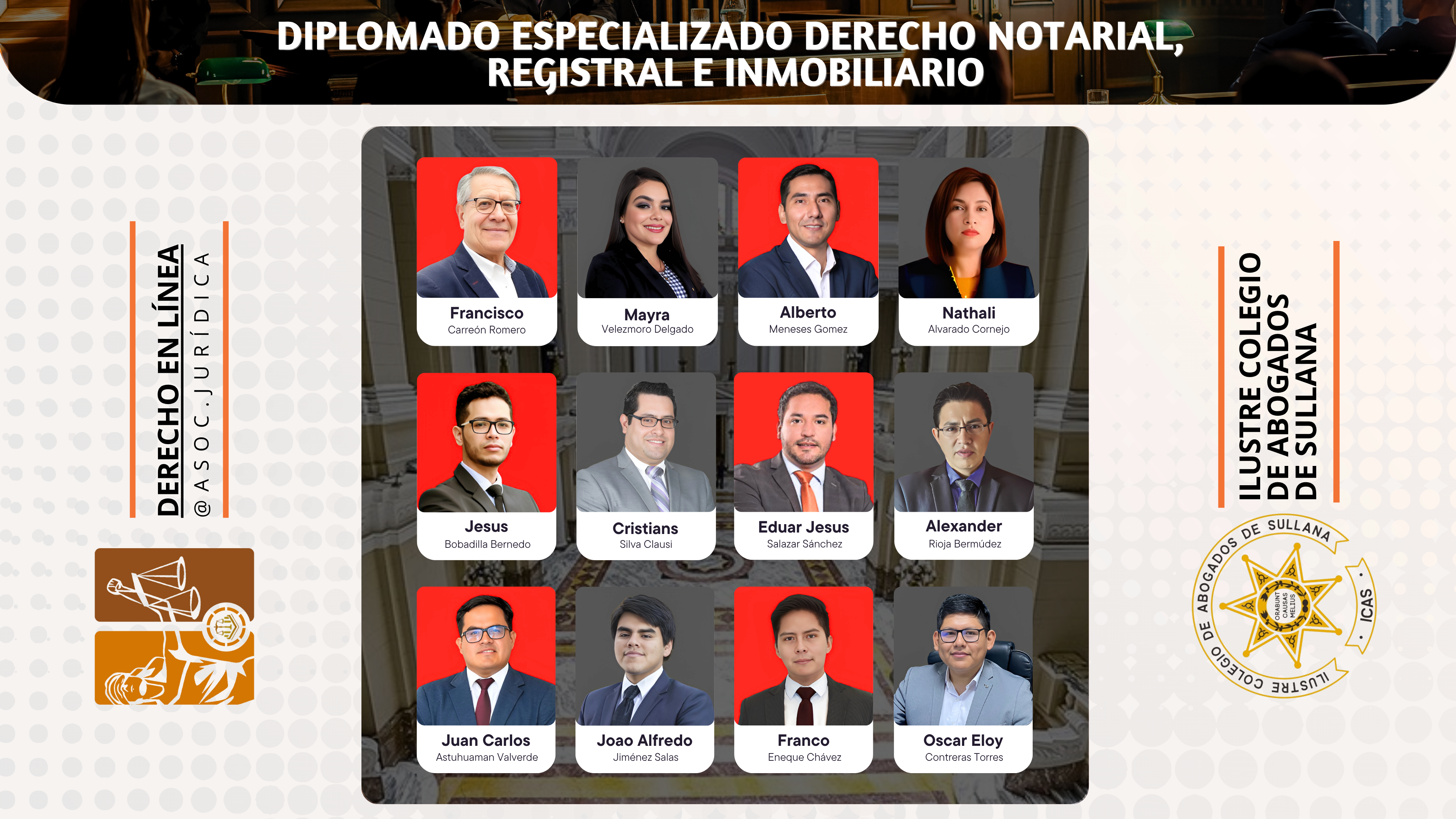 Diplomado Especializado Derecho Notarial, Registral e Inmobiliario