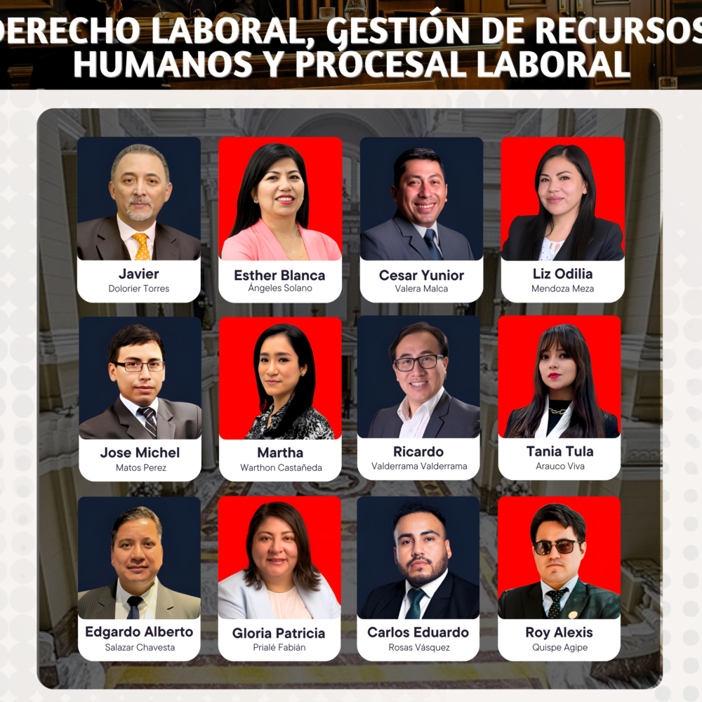 Diplomado Especializado Derecho Laboral, Gestión de Recursos Humanos y Procesal Laboral