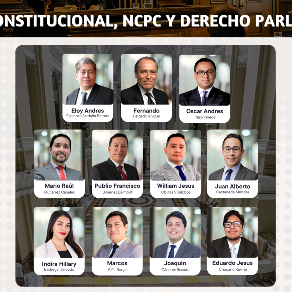 Diplomado Especializado, Derecho Constitucional, NCPC y Derecho Parlamentario