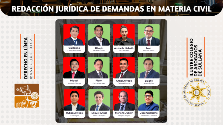 Diplomado Especializado, Redacción Jurídica de demandas en materia civil