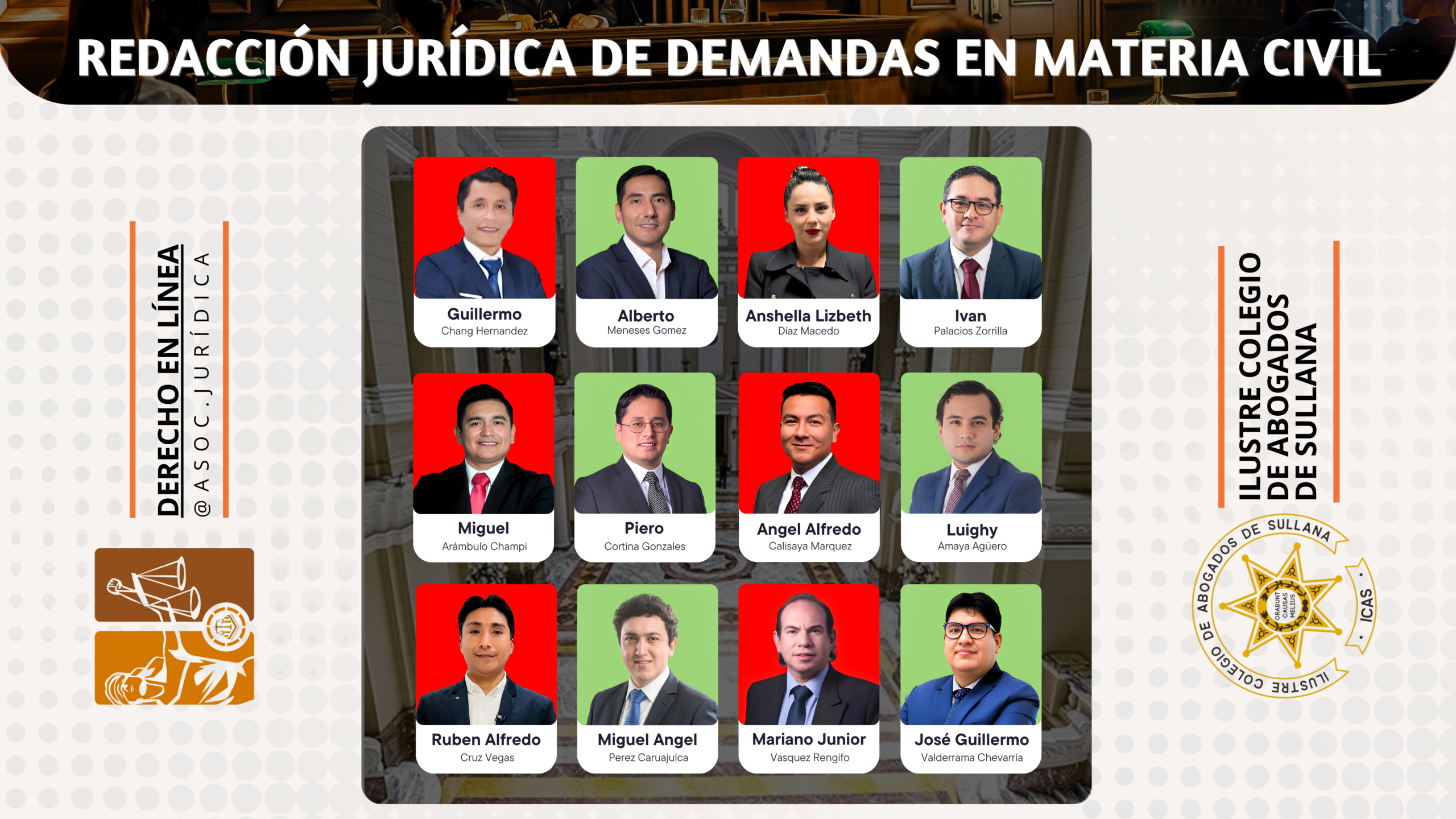 Diplomado Especializado, Redacción Jurídica de demandas en materia civil