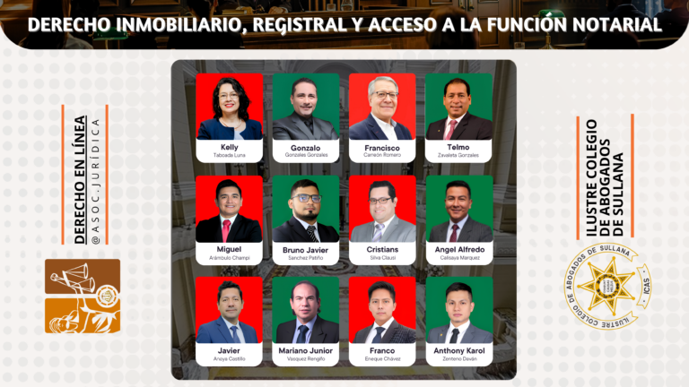 Diplomado Especializado, Derecho inmobiliario, registral y acceso a la función notarial