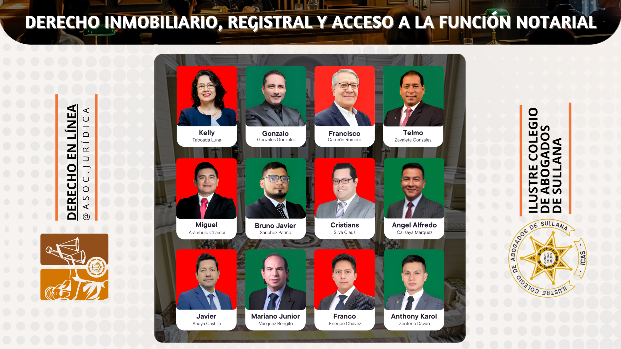 Diplomado Especializado, Derecho inmobiliario, registral y acceso a la función notarial